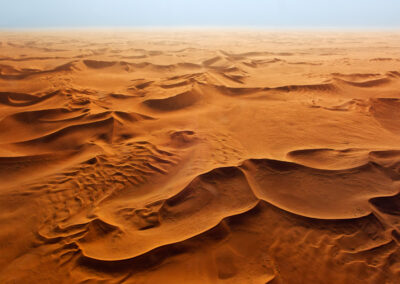Red Dunes Skeleton Coast Areal View